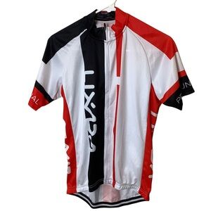 Lixada‎ Zip Cycling Jersey Mens S Short Sleeve Shirt Bike Active